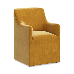 Sparrow & Wren Meredith Dining Chair With Hidden Casters In Lewis Nugget