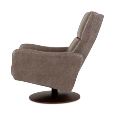 Remi Leather Swivel Recliner