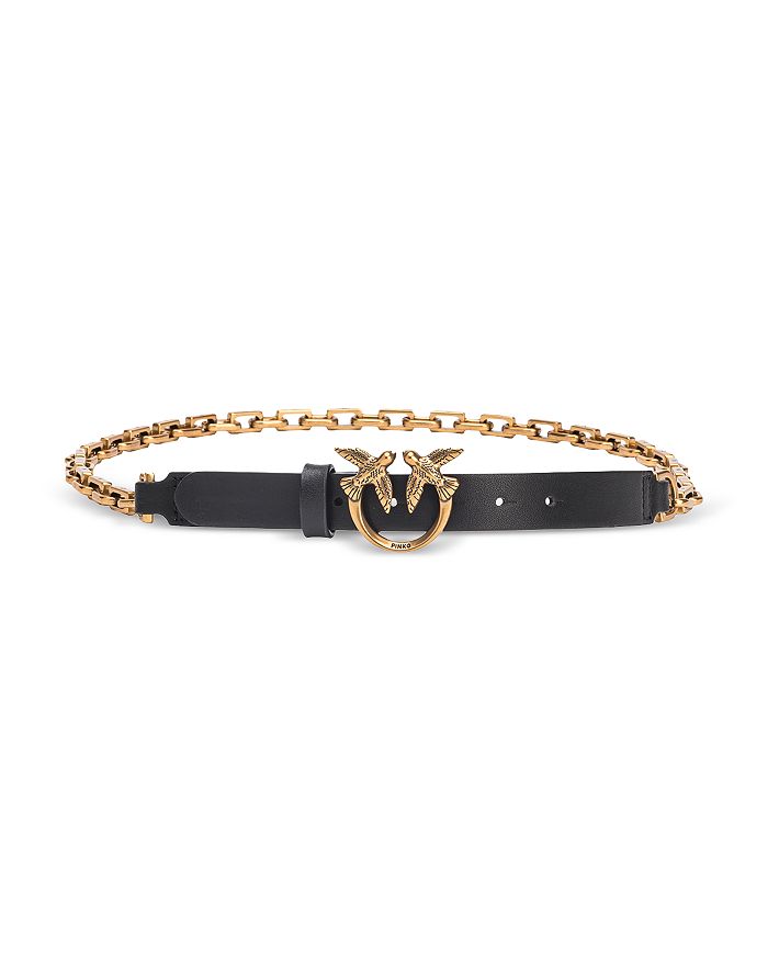 pinko love birds belt