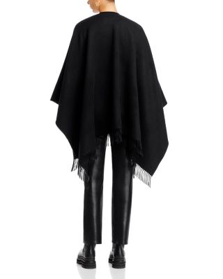 Wool & Cashmere Double Face Cape