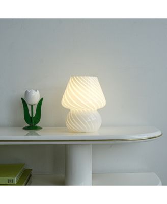 Mini Glass Mushroom Lamp
