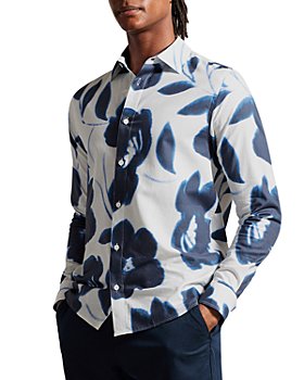 Ted Baker - Aversa Floral Print Regular Fit Shirt