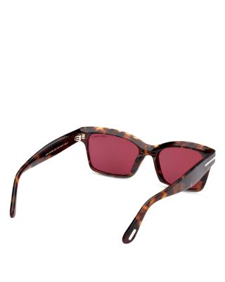 Mikel Square Sunglasses, 54mm