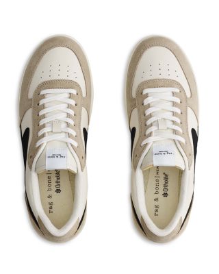 Women&#39;s Retro Court Lace Up Sneakers