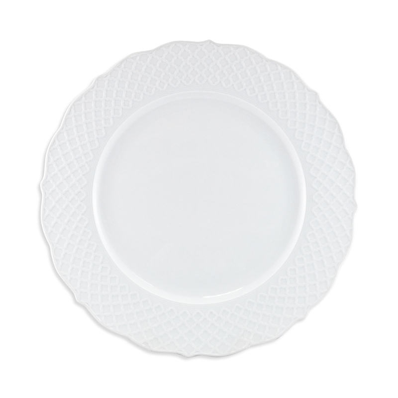 Anna Weatherley Empire Service Plate In White