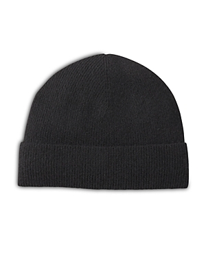Cashmere Ribbed Turn Up Beanie