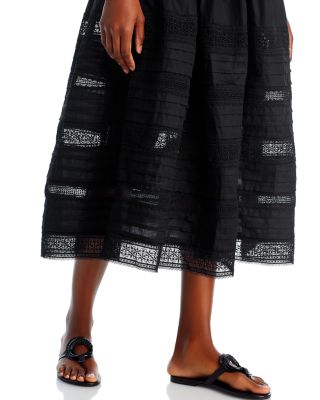 Camila Tiered Lace Midi Skirt