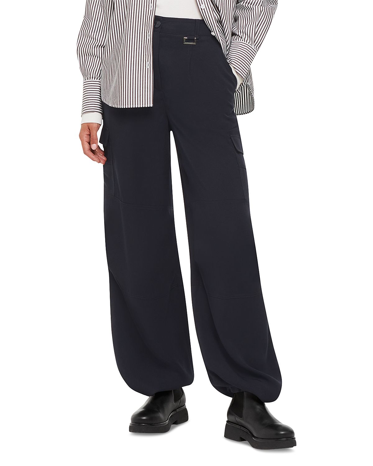 Whistles Grace Luxe Cargo Pants