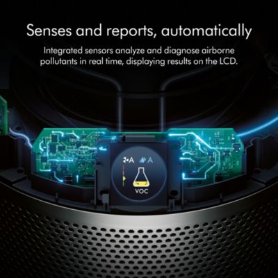 Purifier Humidify+Cool PH03 | White/Silver