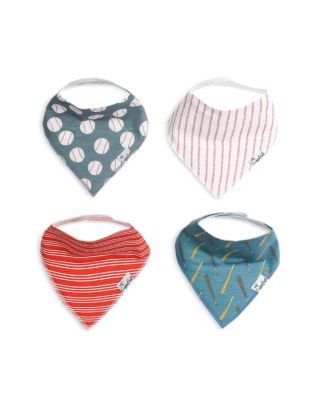  Bandana Bib Set, 4 Pk