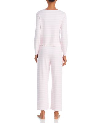 Ellie Striped Cotton Holiday Pajama Set