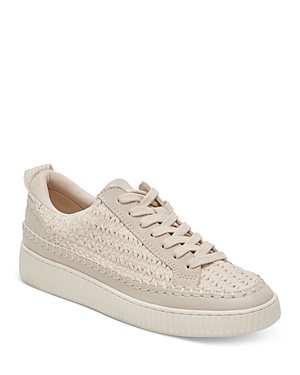 Dolce Vita Dolen Platform Sneaker In Sandstone Knit