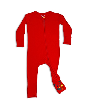 Shop Bellabu Bear Unisex Winterberry Convertible Footie - Baby In Med Red