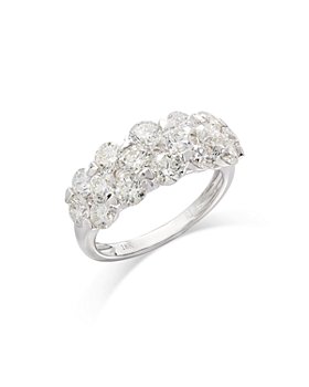 Bloomingdale's - Diamond Cluster Band in 18K White Gold, 2.95 ct. t.w.
