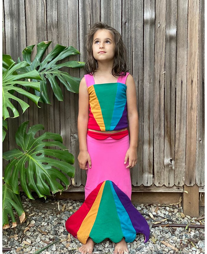 Band of the Wild Rainbow Mermaid Costume Ages 2 8 Bloomingdale s