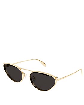 Alexander McQUEEN - Front Piercing Oval Sunglasses, 62mm
