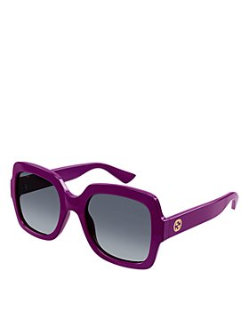 Gucci - Minimal Square Sunglasses, 54mm