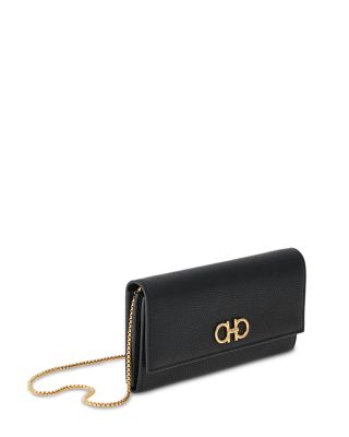 FERRAGAMO Gancini Soft Wallet on Chain | Bloomingdale's