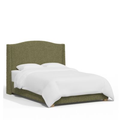 Amalia Bed in Plush Boucle, King