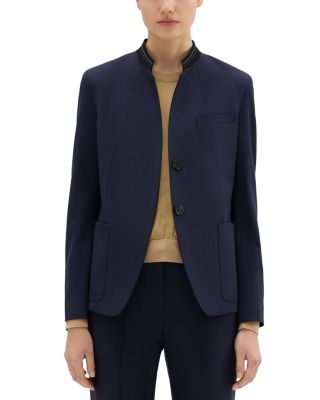 Theory stand collar on sale jacket