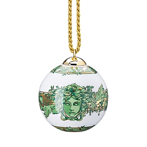 Versace Medusa Garland Globe Ornament