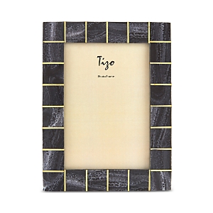 Tizo Photo Frame, 5 X 7 In Black/brass