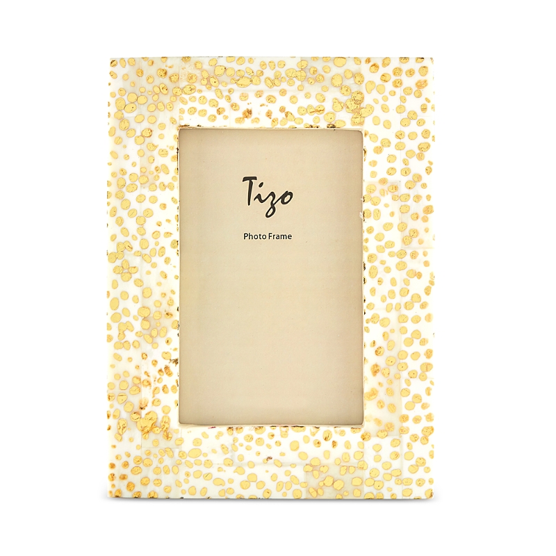 Tizo Photo Frame, 5 X 7 In White/gold