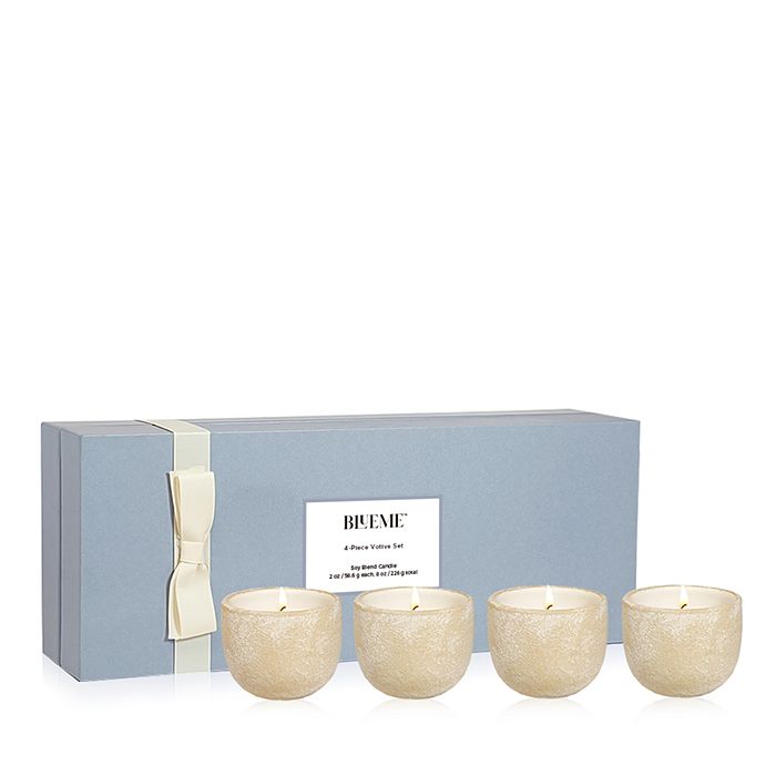 Blueme 4 Piece Ceramic Votive Set Calm, Balance, Nostalgia, Focus Bloomingdale's