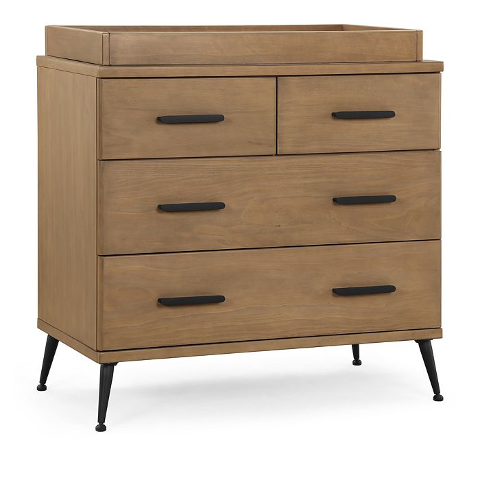 Delta Children Sloane 4 Drawer Dresser with Changing Top and Interlocking Drawers Bloomingdale s