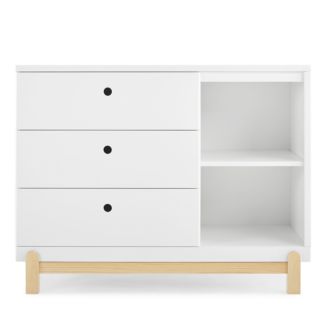 Delta Children Poppy 3 Drawer Dresser with Cubbies and Interlocking ...