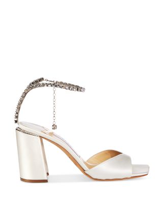 Women's Saeda 85 Embellished Ankle Strap High Heel Sandals