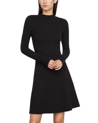 Vince - Mock Neck Long Sleeve Dress