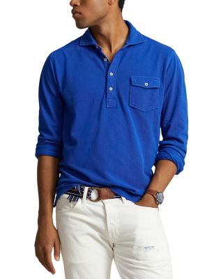 Polo Ralph Lauren - Classic Fit Long Sleeve Mesh Polo Shirt