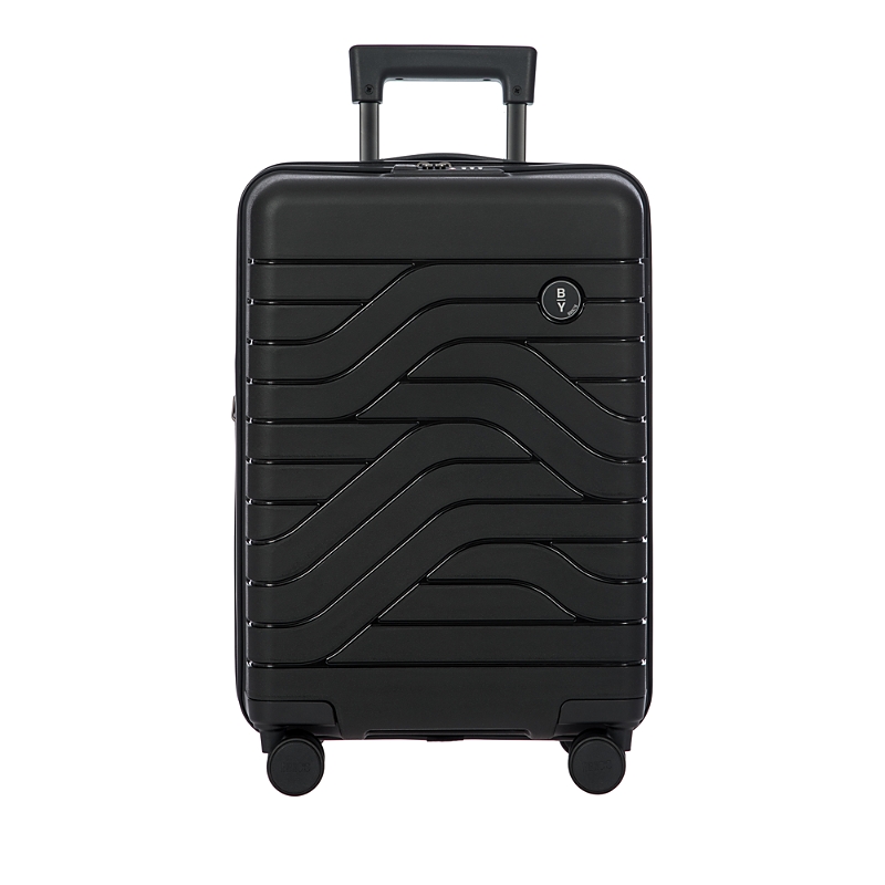 Bric's B/y Ulisse 21" Carry-on Expandable Spinner Luggage In Black