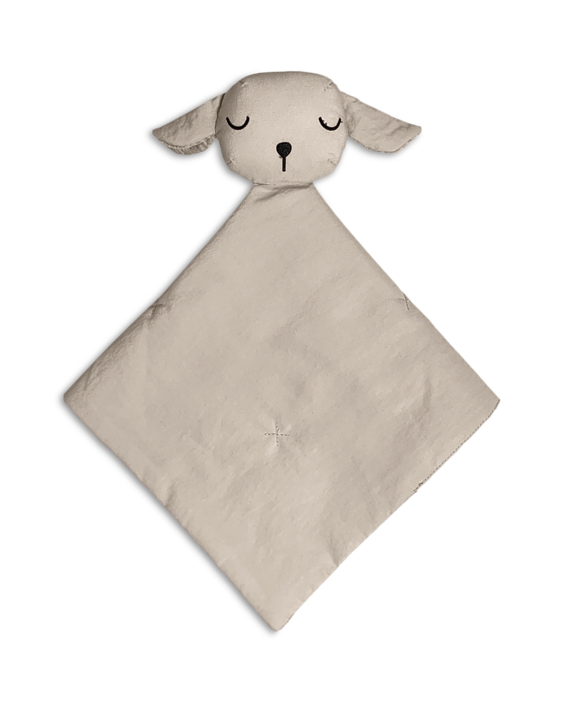 7am Enfant Lamb Lovey Security Blanket In Brown