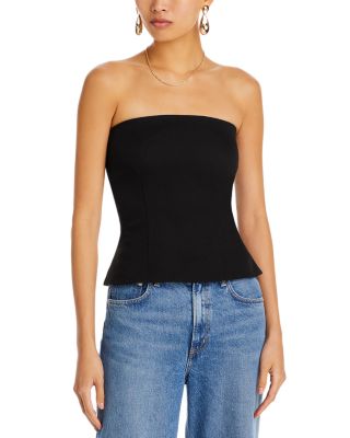 AQUA - Ponte Knit Tube Top - 100% Exclusive