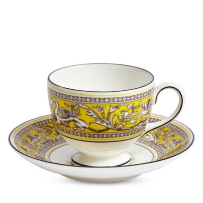 Wedgwood - Florentine Teacup and Saucer