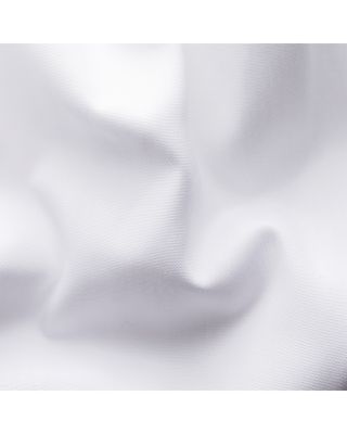 Classic Fit White Piqu&eacute; Formal Shirt