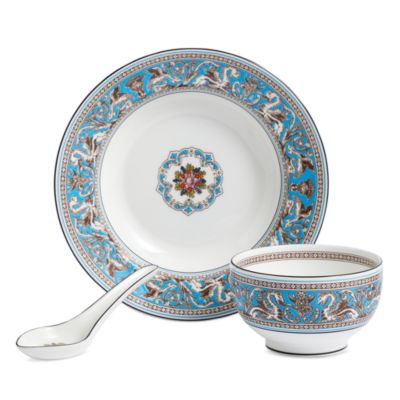 Florentine Turquoise 8-Piece Dinnerware Set
