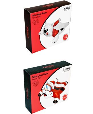 Character Snow Tube Polar Bear & Santa Claus Bundle - Ages 8+