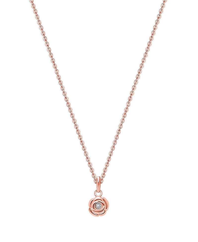 Tiny Blessings Children's 14k Gold Blushing Rose Girls' 12-14 Necklace In K Rose Gold