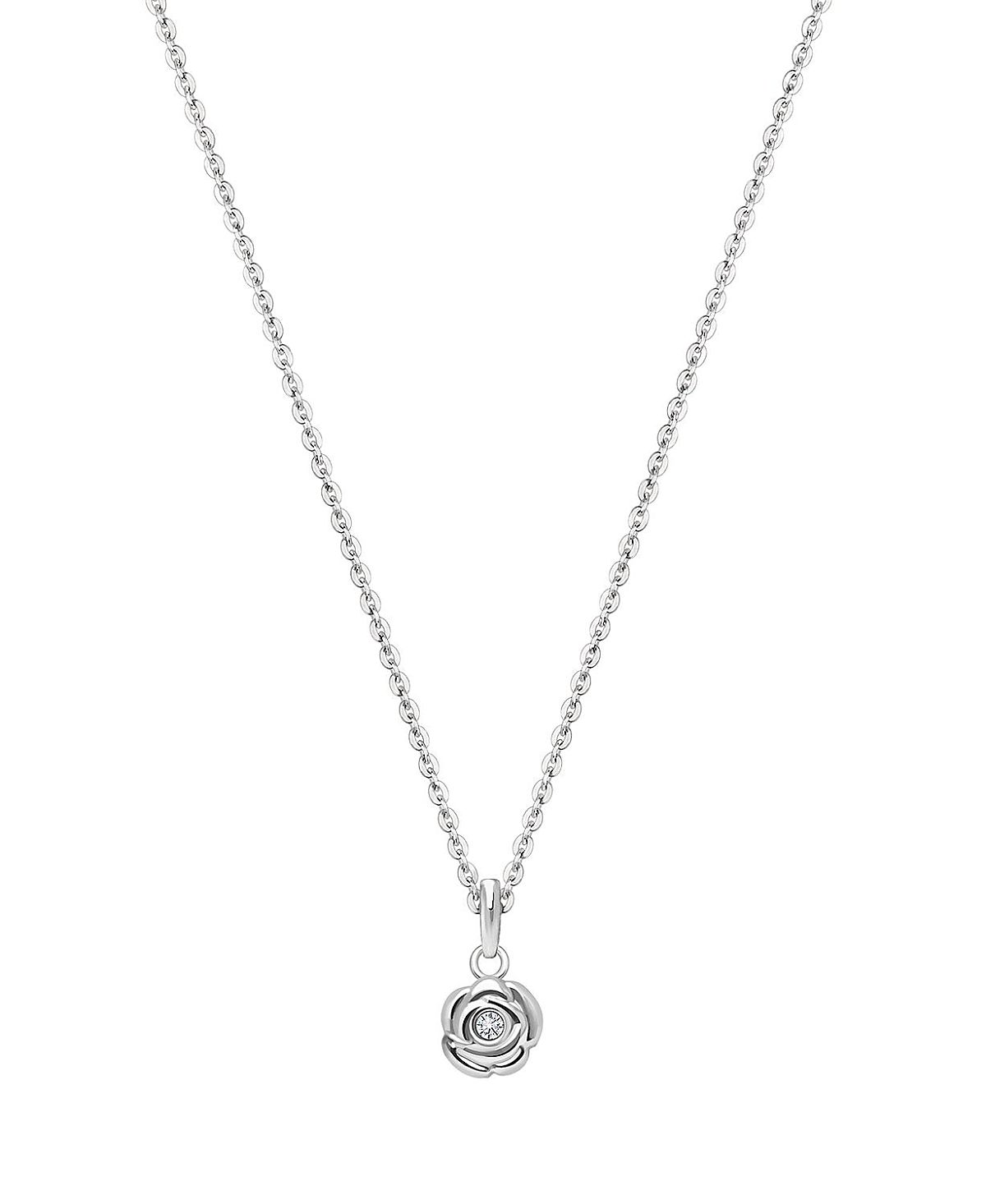 Tiny Blessings Children's 14K Gold Blushing Rose Girls' 12-14 Necklace