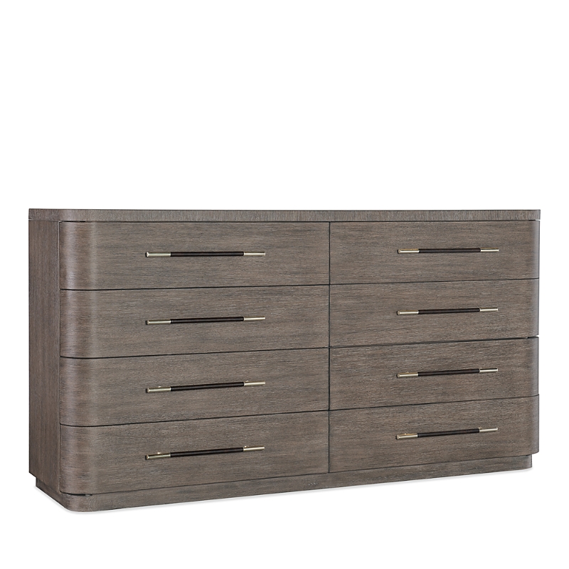 Hooker Furniture Modern Mood 8-drawer Dresser In Brown