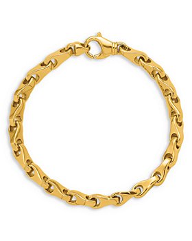Bloomingdale's - 14K Yellow Gold Fancy Link Bracelet - 100% Exclusive