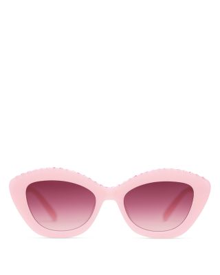 サングラス honghol M IN LOVE 2004IVTP5 Fashion Sunglasses HMF2004-IVTP5 LoveShackFancy Florentina Embellished Cat Eye Sunglasses