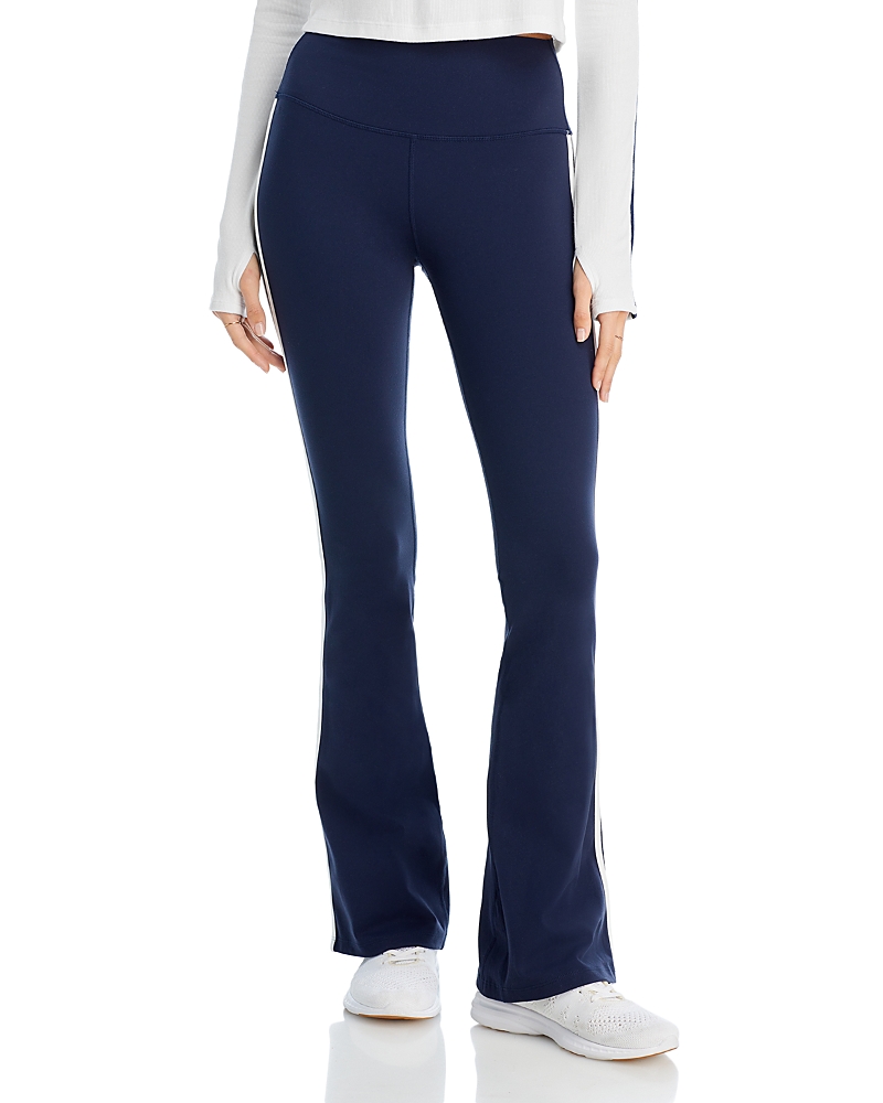 Splits59 Raquel High Waist Supplex Flare Pants, 32 In Blue