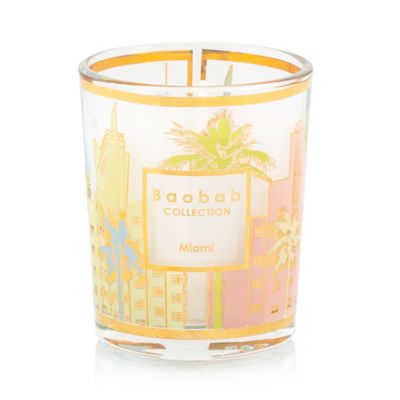 Trio of Travel Candles: Rio-Mexico-Miami