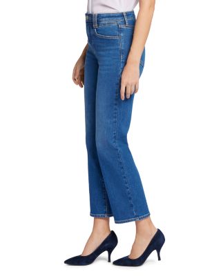 Bailey Relaxed Straight Ankle Jeans in Rockford