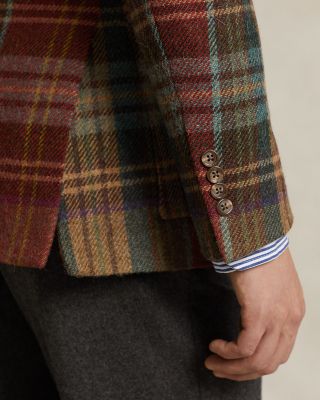Polo Ralph Lauren The RL67 Plaid Wool Tweed Jacket | Bloomingdale's