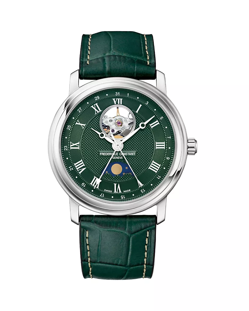 Frederique Constant Classics Heart Beat Moonphase Automatic Watch, 40mm